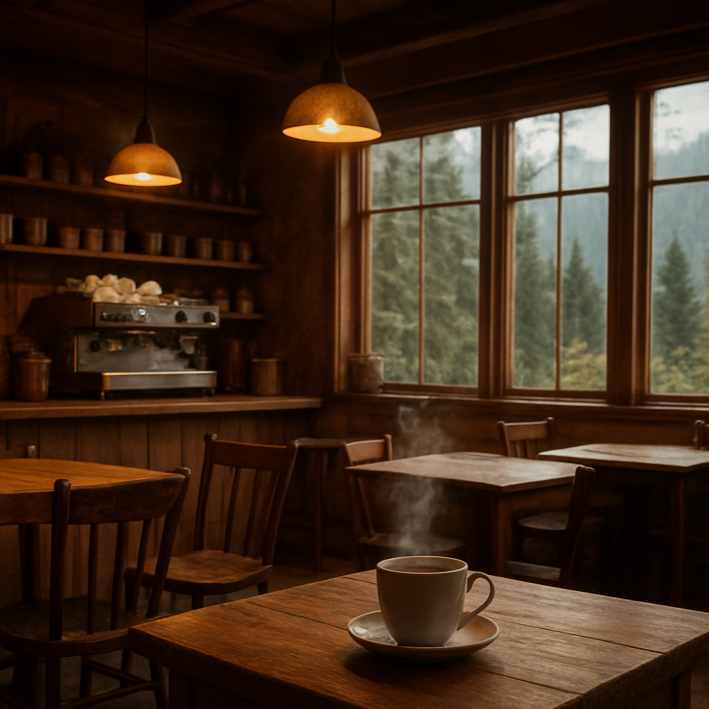 The cafe at Duggar Den